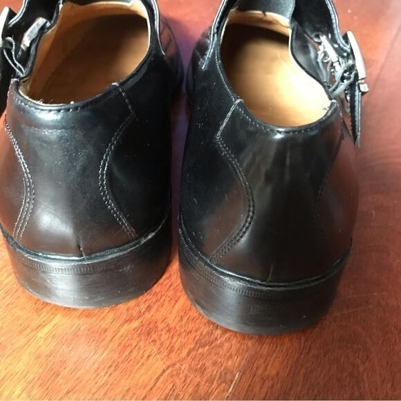Taryn Rose Men’s Black Leather Double Monk Shoes, Size 9.5 main image 16